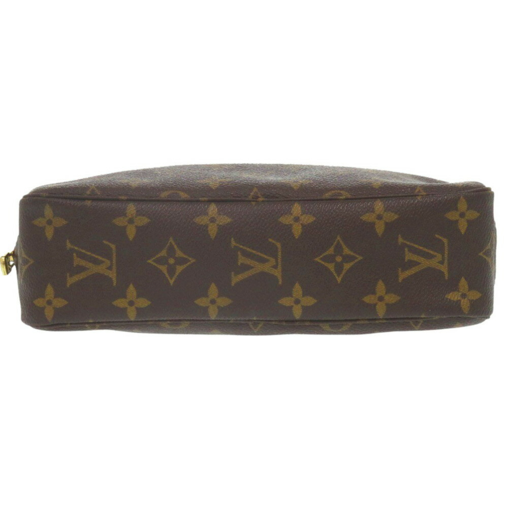LOUIS VUITTON Authentic Brown Monogram Pouch - Picture 4 of 10